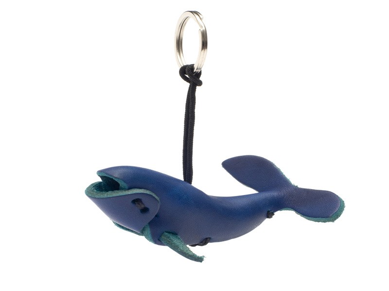 Whale Key Ring